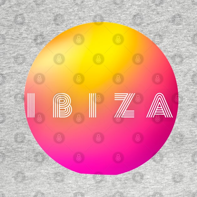 Ibiza Sunset by Raw Designs LDN